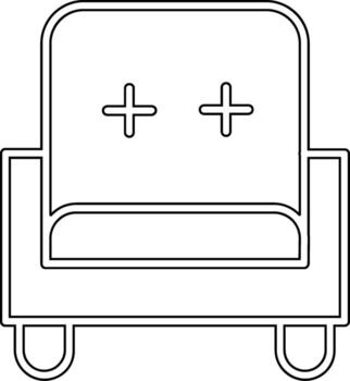 Sofa Vector Icon
