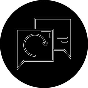 sincronizando vector icono