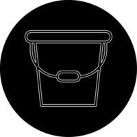 Water Bucket Vector Icon