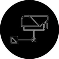 icono de vector de cctv