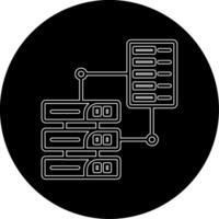 icono de vector de transferencia de datos