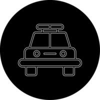 Police Car Vector Icon