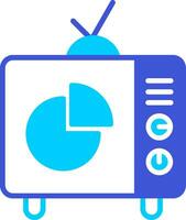 icono de vector de tv