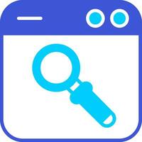 Search Engine Vector Icon