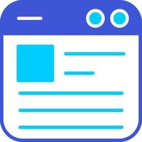 Browser Vector Icon