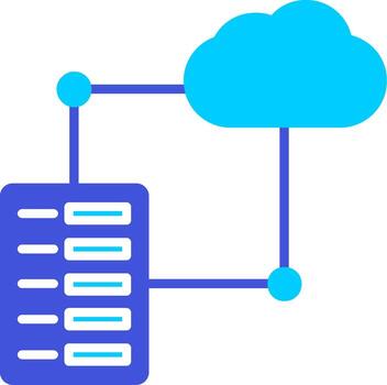 icono de vector de datos