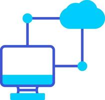 icono de vector de transferencia de datos