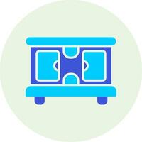 Tv Stand Vector Icon