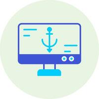 Anchor Text Vector Icon