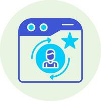 Returning Visitor Vector Icon