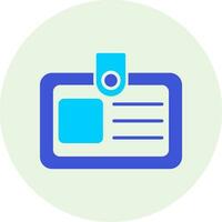 Identification Card Vector Icon