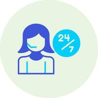 Customer Service Agent Vector Icon