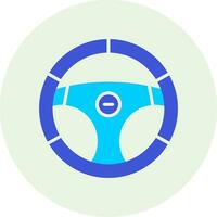 Steering Wheel Vector Icon