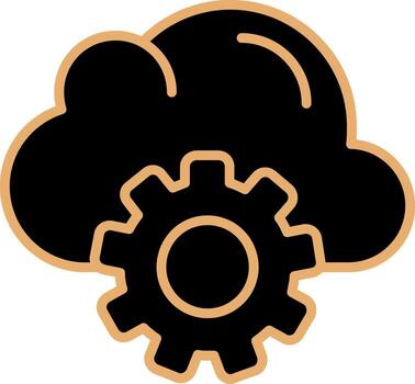 Cloud Computing Vector Icon
