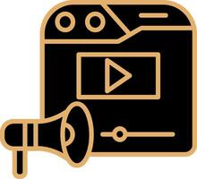 Video Marketing Vector Icon