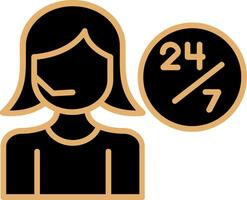 Customer Service Agent Vector Icon