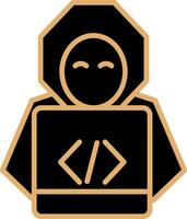 icono de vector de hacker