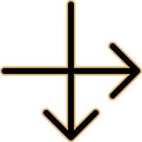 Intersect Vector Icon
