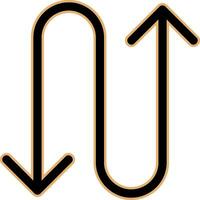 Zigzag Vector Icon