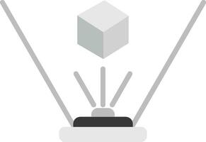 Hologram Vector Icon