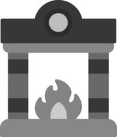 Fireplace Vector Icon