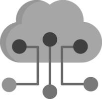 Cloud Configuration Vector Icon