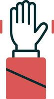 Hand Up Vector Icon