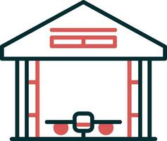 Hangar Vector Icon