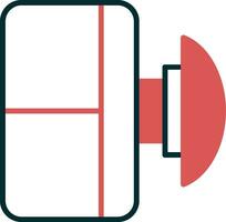Emergency Button Vector Icon
