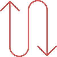 Zigzag Vector Icon