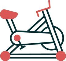 Stationary Bike Vector Icon