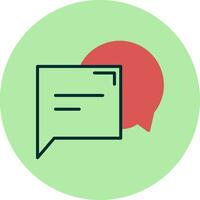 Speech Bubbles Vector Icon