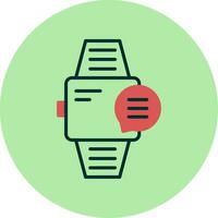 icono de vector de reloj inteligente