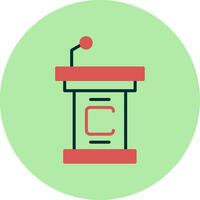 Lectern Vector Icon