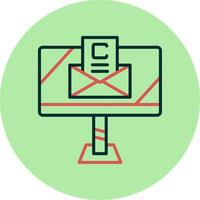 icono de vector de correo electrónico