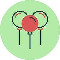 Balloons Vector Icon