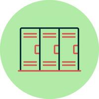 Lockers Vector Icon