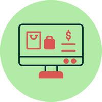 Online Shopping Vector Icon