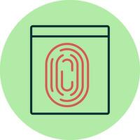 Fingerprint Vector Icon