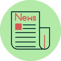 News Paper Vector Icon