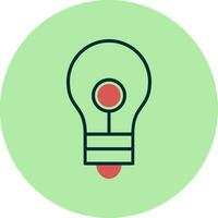 Light Bulb Vector Icon