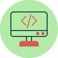 icono de vector de desarrollo web