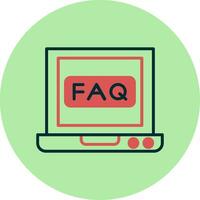 Faq Vector Icon