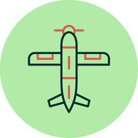 Monoplane Vector Icon