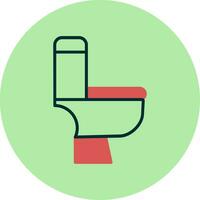 Toilet Seat Vector Icon
