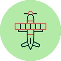 Biplane Vector Icon