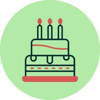 Birthday Cake Vector Icon