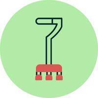 Walking Stick Vector Icon