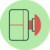 Emergency Button Vector Icon