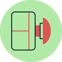 Emergency Button Vector Icon